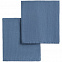 Набор полотенец Fine Line, синий с логотипом в Астрахани заказать по выгодной цене в кибермаркете AvroraStore