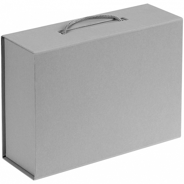 Коробка Matter, серая с логотипом в Астрахани заказать по выгодной цене в кибермаркете AvroraStore
