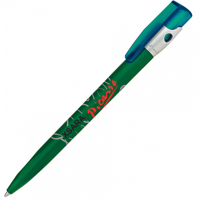 Ручка шариковая KIKI FROST SILVER с логотипом в Астрахани заказать по выгодной цене в кибермаркете AvroraStore