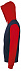 Толстовка на молнии SILVER 280 темно-синяя с красным с логотипом в Астрахани заказать по выгодной цене в кибермаркете AvroraStore