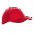 Бейсболка 11K Красный с логотипом в Астрахани заказать по выгодной цене в кибермаркете AvroraStore