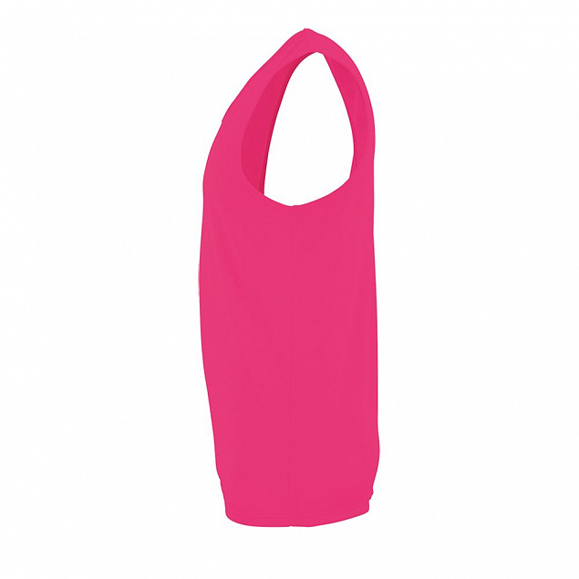 Майка мужская Sporty TT Men, розовый неон с логотипом в Астрахани заказать по выгодной цене в кибермаркете AvroraStore