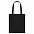 Сумка для покупок Erba, 100% хлопок, 260 г/м2, 35*40 cм, ручки 60*3 см, черная с логотипом в Астрахани заказать по выгодной цене в кибермаркете AvroraStore