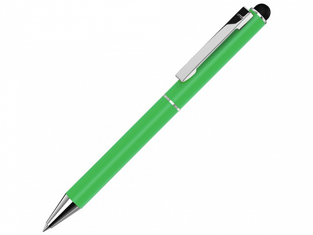Ручка шариковая металлическая «Straight SI Touch» с логотипом в Астрахани заказать по выгодной цене в кибермаркете AvroraStore
