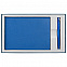 Коробка Adviser под ежедневник, ручку, синяя с логотипом в Астрахани заказать по выгодной цене в кибермаркете AvroraStore