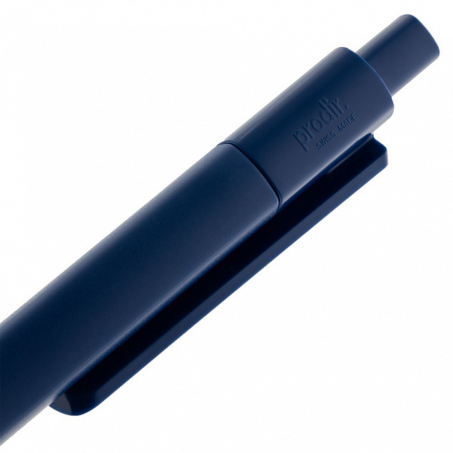 Ручка шариковая Prodir DS4 PMM-P, темно-синяя с логотипом в Астрахани заказать по выгодной цене в кибермаркете AvroraStore