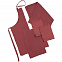 Набор полотенец Fine Line, красный с логотипом в Астрахани заказать по выгодной цене в кибермаркете AvroraStore