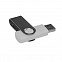 USB flash-карта "Dot" (8Гб), белый, 5,8х2х1,1см,пластик металл с логотипом в Астрахани заказать по выгодной цене в кибермаркете AvroraStore