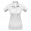Рубашка поло женская Safran Pure белая с логотипом в Астрахани заказать по выгодной цене в кибермаркете AvroraStore
