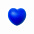 Антистресс СЕРДЦЕ - Синий HH с логотипом в Астрахани заказать по выгодной цене в кибермаркете AvroraStore