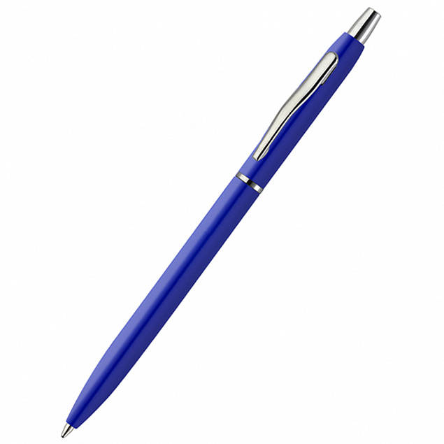 Ручка металлическая Palina - Синий HH с логотипом в Астрахани заказать по выгодной цене в кибермаркете AvroraStore