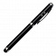 Шариковая ручка с лазерной указкой Supreme, черная с логотипом в Астрахани заказать по выгодной цене в кибермаркете AvroraStore