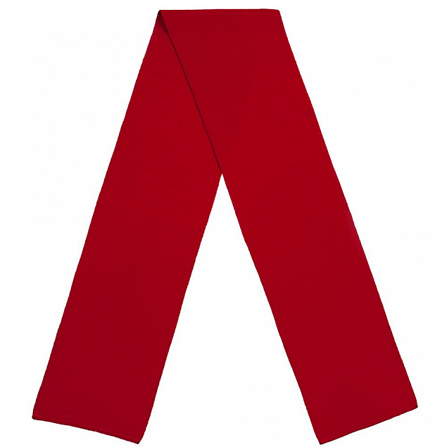 Шарф Real Talk, красный с логотипом в Астрахани заказать по выгодной цене в кибермаркете AvroraStore