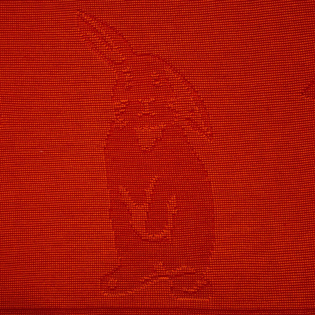 Плед Stereo Bunny, красный с логотипом в Астрахани заказать по выгодной цене в кибермаркете AvroraStore
