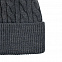 Шапка Heat Trick, темно-серый меланж с логотипом в Астрахани заказать по выгодной цене в кибермаркете AvroraStore