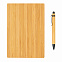 Набор из блокнота и ручки Bamboo, А5 с логотипом в Астрахани заказать по выгодной цене в кибермаркете AvroraStore