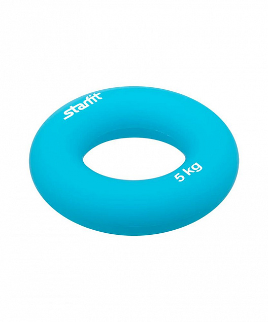 Эспандер кистевой Ring, синий с логотипом в Астрахани заказать по выгодной цене в кибермаркете AvroraStore