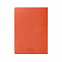 Ежедневник недатированный Tony, А5, оранжевый, кремовый блок в клетку с логотипом в Астрахани заказать по выгодной цене в кибермаркете AvroraStore