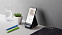 Настольные часы "Smart Pyramid" с bluetooth колонкой (3Вт) и беспроводным (15W) зарядным устройством, с подсветкой логотипа с логотипом в Астрахани заказать по выгодной цене в кибермаркете AvroraStore