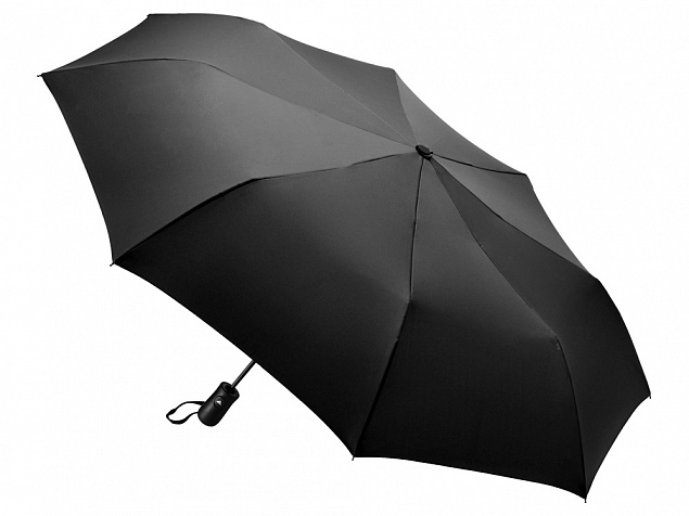 Зонт-полуавтомат складной Marvy с проявляющимся рисунком, черный с логотипом в Астрахани заказать по выгодной цене в кибермаркете AvroraStore
