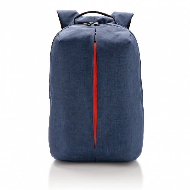 Рюкзак Smart, синий с логотипом в Астрахани заказать по выгодной цене в кибермаркете AvroraStore