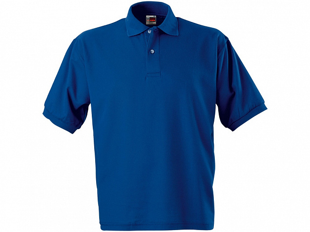 Рубашка поло Boston детская, классический синий с логотипом в Астрахани заказать по выгодной цене в кибермаркете AvroraStore