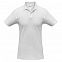 Рубашка поло ID.001 белая с логотипом в Астрахани заказать по выгодной цене в кибермаркете AvroraStore