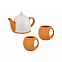 Набор чайный "СлуЧАЙный восторг", оранжевый/белый с логотипом в Астрахани заказать по выгодной цене в кибермаркете AvroraStore