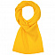 Шарф Yong, желтый с логотипом в Астрахани заказать по выгодной цене в кибермаркете AvroraStore