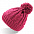 Шапка VOGUE,  ярко-розовый, верх: 100% акрил, подкладка: 100% полиэстер с логотипом в Астрахани заказать по выгодной цене в кибермаркете AvroraStore
