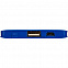 Внешний аккумулятор Easy Trick, 4000 мАч, синий с логотипом в Астрахани заказать по выгодной цене в кибермаркете AvroraStore
