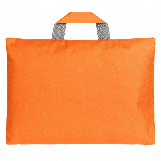 Сумка-папка SIMPLE, оранжевая с логотипом в Астрахани заказать по выгодной цене в кибермаркете AvroraStore