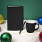 Подарочный набор HAPPINESS: блокнот, ручка, кружка, чёрный с логотипом в Астрахани заказать по выгодной цене в кибермаркете AvroraStore