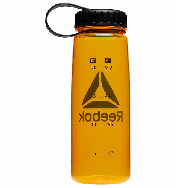 Бутылка для воды Watrbot, оранжевая с логотипом в Астрахани заказать по выгодной цене в кибермаркете AvroraStore
