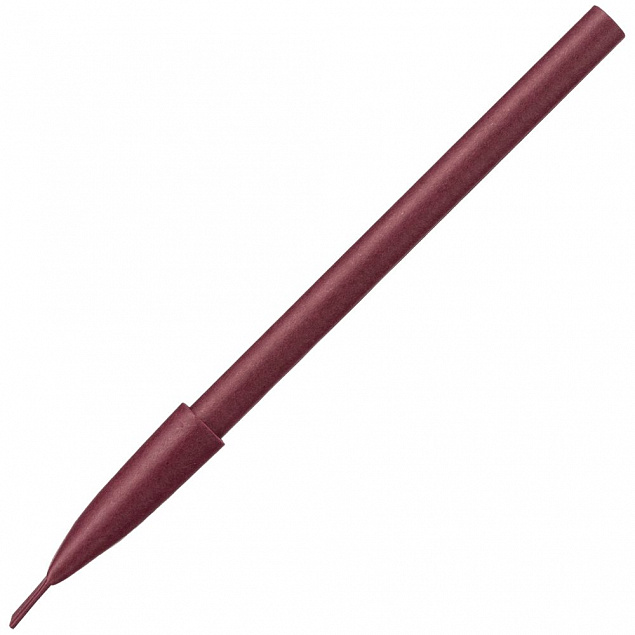 Ручка шариковая Carton Plus, бордовая с логотипом в Астрахани заказать по выгодной цене в кибермаркете AvroraStore