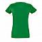 Футболка женская Regent Fit Women, ярко-зеленая с логотипом в Астрахани заказать по выгодной цене в кибермаркете AvroraStore