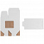 Коробка с окном Lilly, белая с логотипом в Астрахани заказать по выгодной цене в кибермаркете AvroraStore