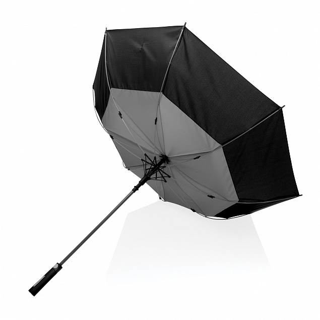 Зонт-антишторм Impact из RPET AWARE™ 190T, 27" с логотипом в Астрахани заказать по выгодной цене в кибермаркете AvroraStore