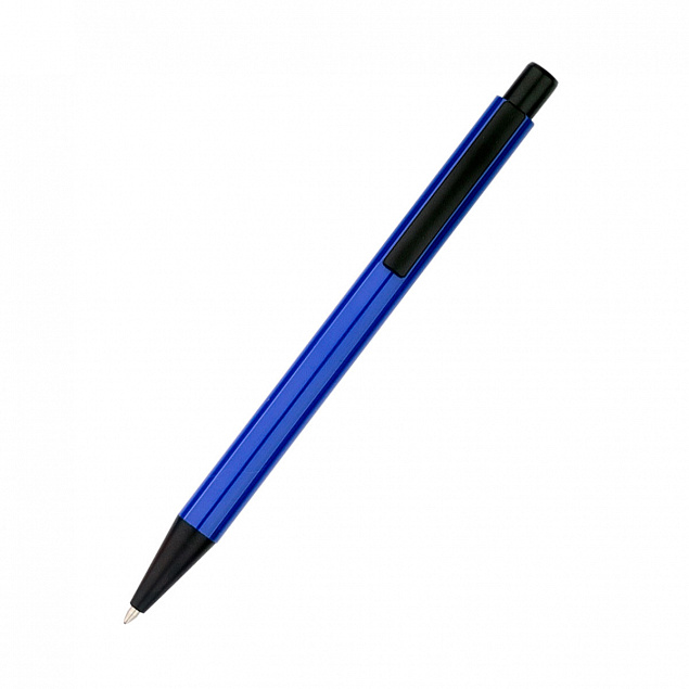 Ручка металлическая Deli - Синий HH с логотипом в Астрахани заказать по выгодной цене в кибермаркете AvroraStore