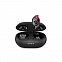 Наушники беспроводные с зарядным боксом HIPER TWS AURA, цвет черный  с логотипом в Астрахани заказать по выгодной цене в кибермаркете AvroraStore