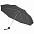 Зонт складной Fiber Alu Light, серый с логотипом в Астрахани заказать по выгодной цене в кибермаркете AvroraStore