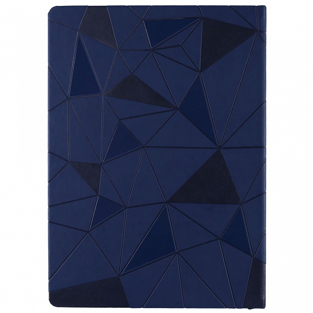 Ежедневник Gems, недатированный, синий с логотипом в Астрахани заказать по выгодной цене в кибермаркете AvroraStore