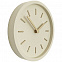 Часы настенные Bronco Jessie, светло-бежевые с логотипом в Астрахани заказать по выгодной цене в кибермаркете AvroraStore