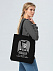 Холщовая сумка «Хардкор», черная с логотипом в Астрахани заказать по выгодной цене в кибермаркете AvroraStore