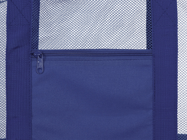 Пляжная сумка «Coolmesh» с изотермическим отделением с логотипом в Астрахани заказать по выгодной цене в кибермаркете AvroraStore