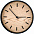 Часы настенные Nissa, беленый дуб с логотипом в Астрахани заказать по выгодной цене в кибермаркете AvroraStore