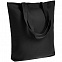Холщовая сумка Avoska, черная с логотипом в Астрахани заказать по выгодной цене в кибермаркете AvroraStore
