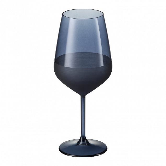 Бокал для вина, Sapphire, 490 ml, синий с логотипом в Астрахани заказать по выгодной цене в кибермаркете AvroraStore