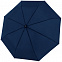 Складной зонт Fiber Magic Superstrong, темно-синий с логотипом в Астрахани заказать по выгодной цене в кибермаркете AvroraStore
