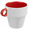 Кружка Inset, красная с логотипом в Астрахани заказать по выгодной цене в кибермаркете AvroraStore